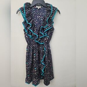 Gianni Bini Kids Dress - Navy with Teal Accents